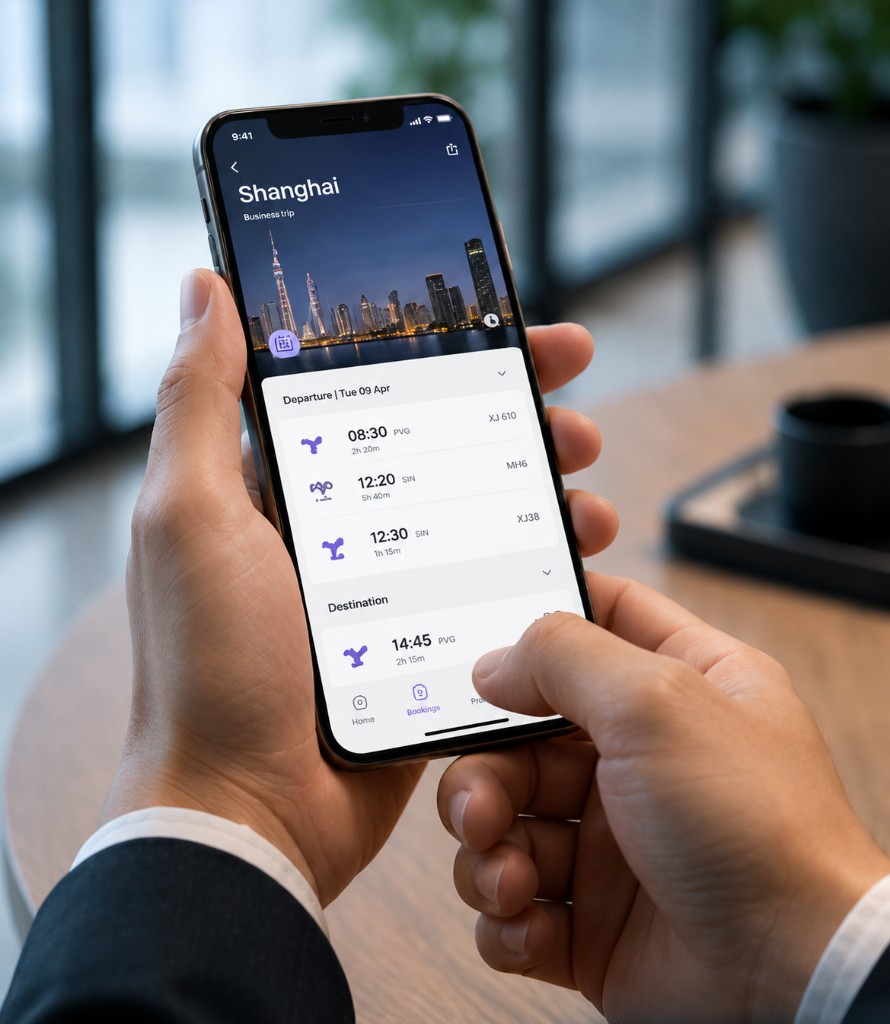 Intelligent managed travel for companies